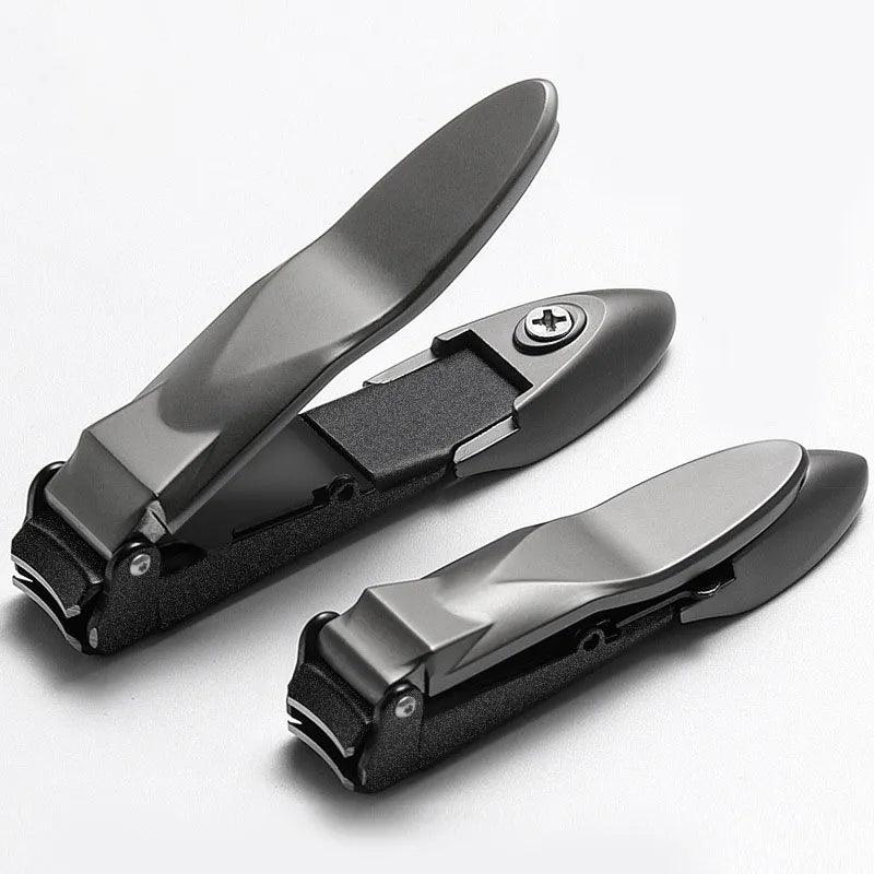 Cloud Discoveries Stainless Steel Nail Clipper Set with Anti-Splash Design and File.