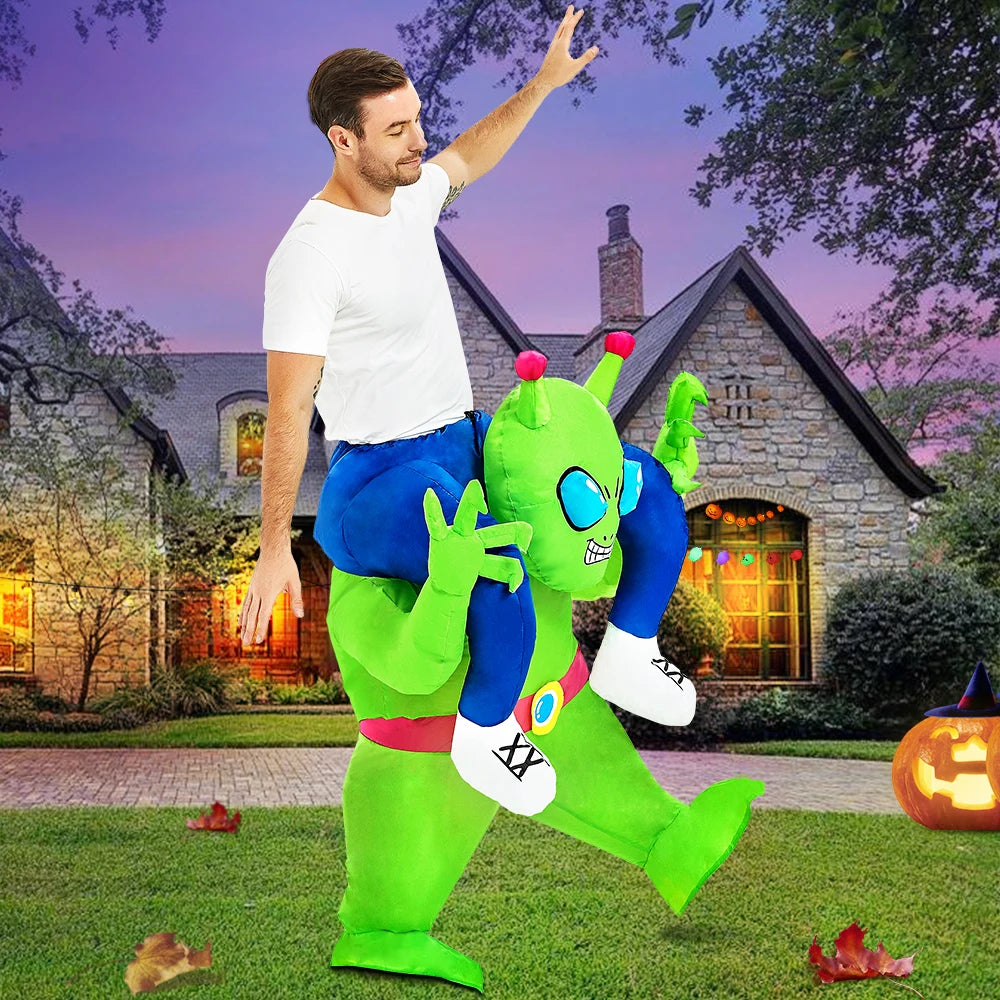 Inflatable Alien Anime Costume - Perfect for Halloween & Cosplay