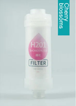 Lemon Rose Lavender Scented Shower Filter | Chlorine Removal & Moisturizing | Spa At Home Essentials