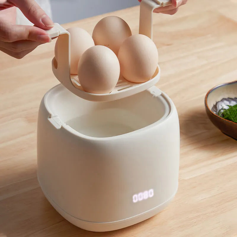 Smart Egg Cooker - Effortless Breakfast Machine for Perfect Eggs
