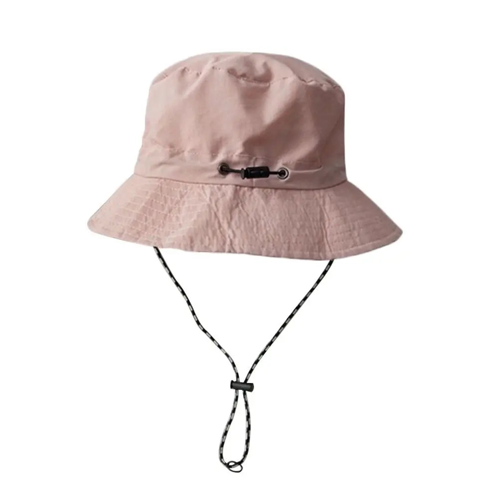 A stylish and functional UV-resistant waterproof summer hiking hat in a Panama-style bucket cap design. Made from high-quality polyester for durability and comfort. Available in a variety of seven colors, complete with adjustable straps and an 8 cm cap brim for sun protection. Foldable with a special storage bag for easy transportation. Suitable for adults with a cap circumference of 56-59 cm. Ideal for outdoor adventures, beach trips, water sports and adding a fashionable touch to any outfit.