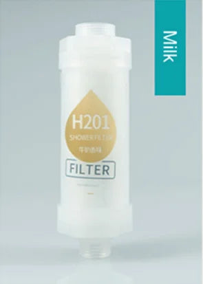 Lemon Rose Lavender Scented Shower Filter | Chlorine Removal & Moisturizing | Spa At Home Essentials