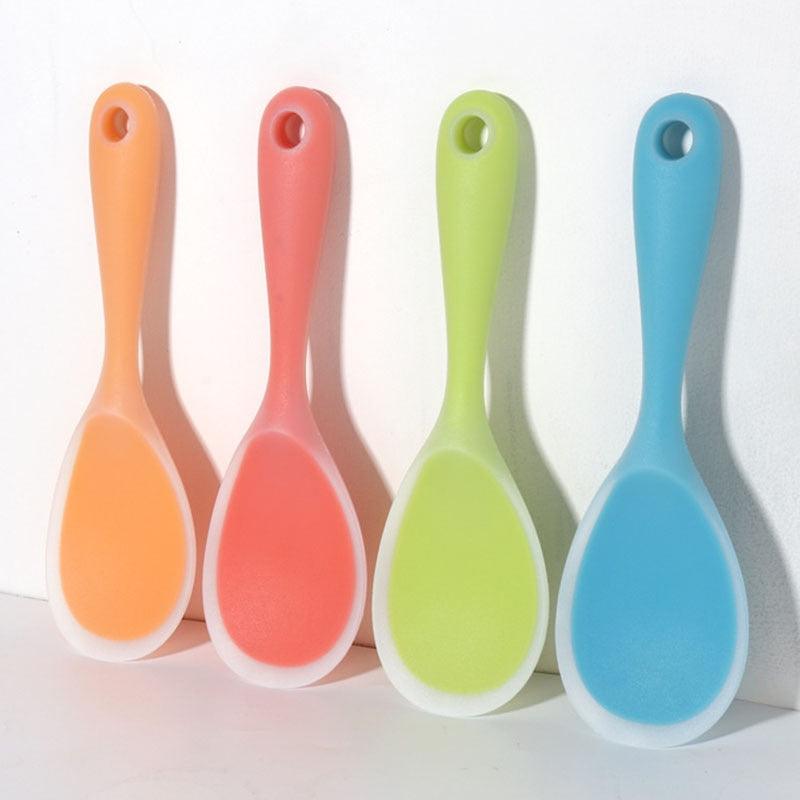 Translucent Heat-resistant Silicone Kitchen Spoon