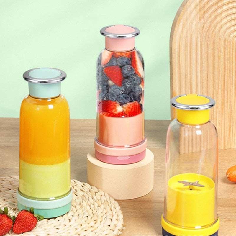 Fruit Juicers, Mixers, Portable with USB Charger, Multifunction Juicer Bottle, Mini Fast Electric Blender, Smoothie Maker
