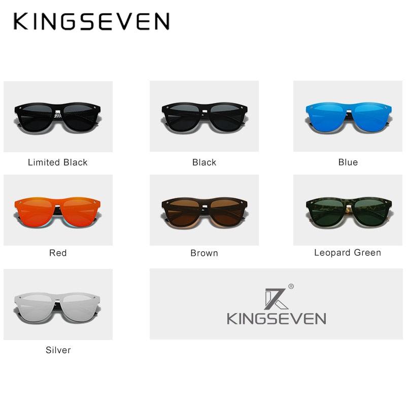 KINGSEVEN, New, Brand Design, Mens Glasses, TR90, Polarized, Sunglasses, Men, Retro Sunglasses, Sonnenbrille, Herren, clouddiscoveries