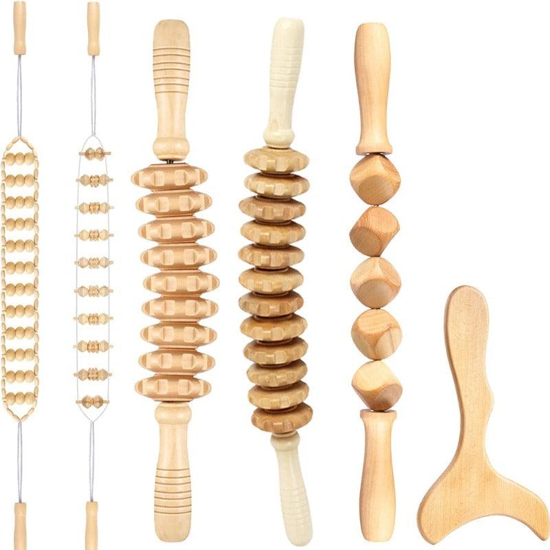 Wood Therapy, Massage Tools, Manual, Gua Sha, Accessories, Anti Cellulite, Massage, Roller, Tool, Wooden, Cube, Massager for Body, Release, clouddiscoveries.com