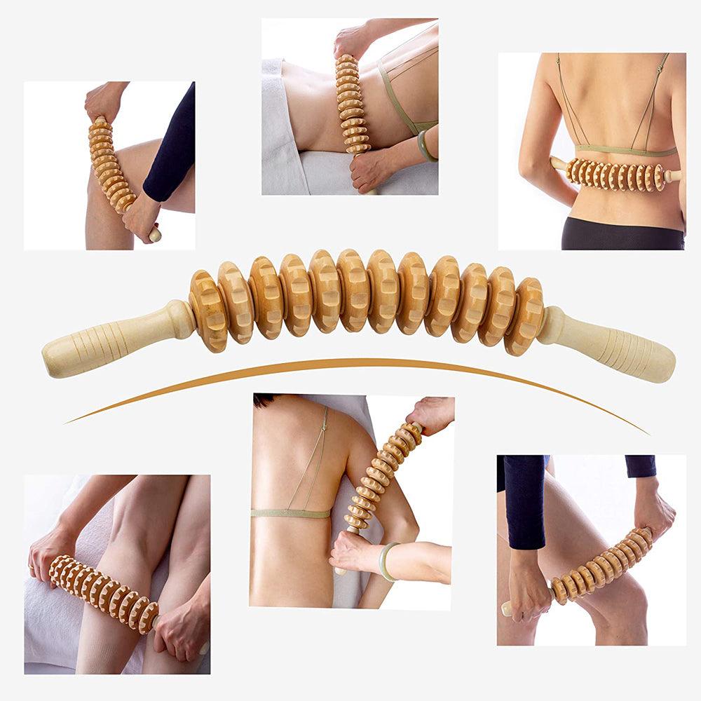 Wooden Cellulite Massagers