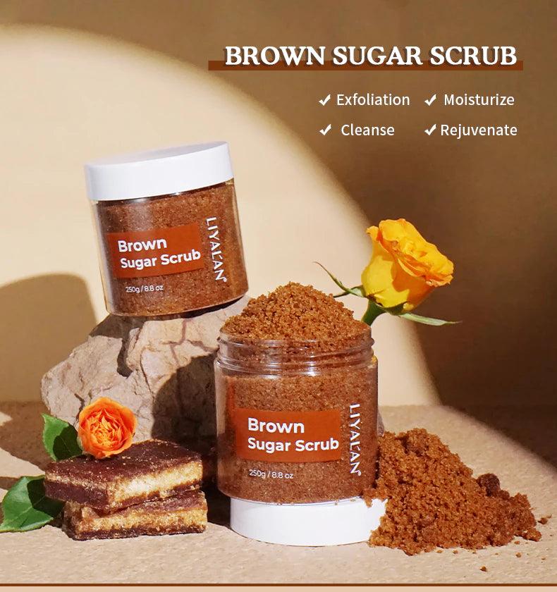 Brown Organic Sugar Body Scrub