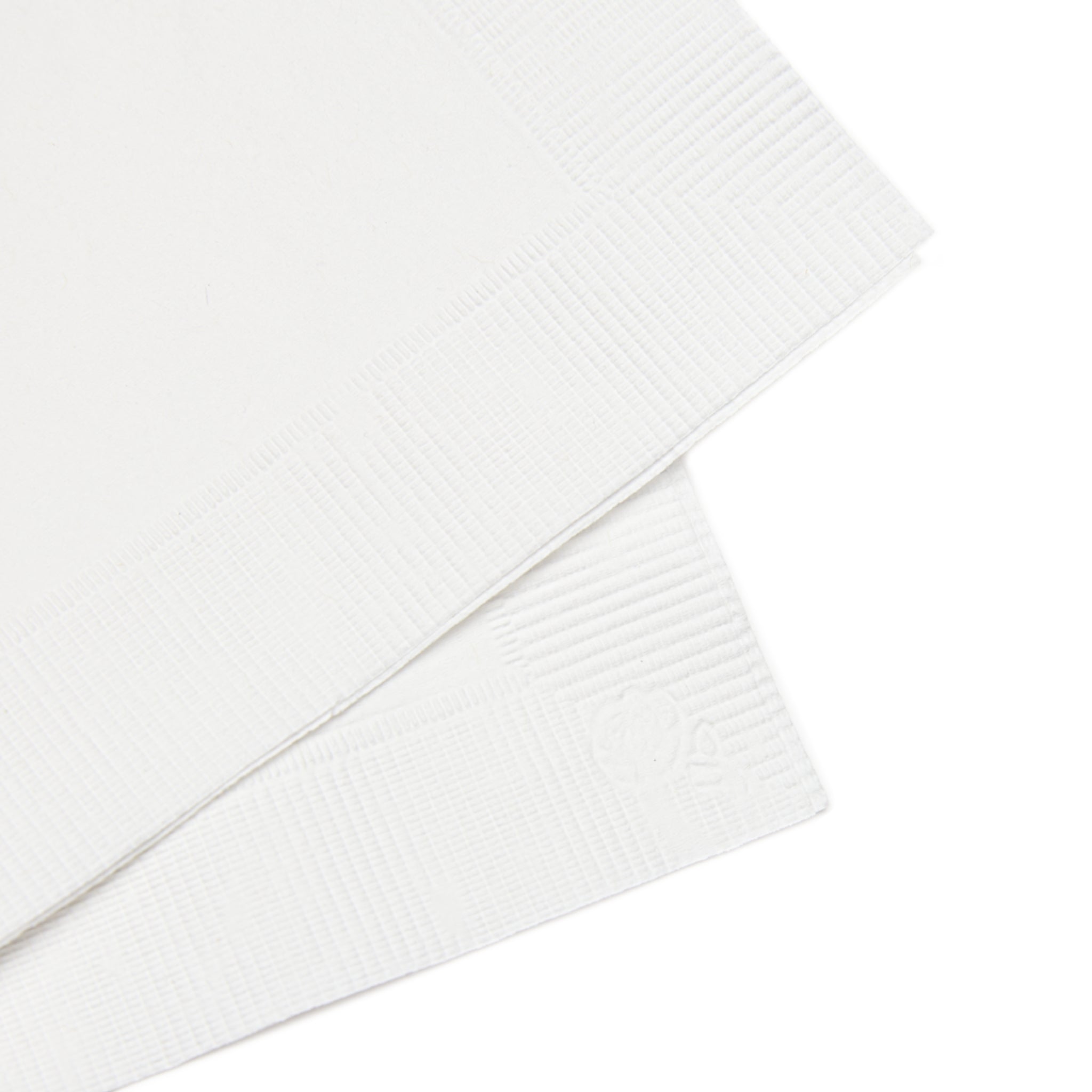 Josephine Cutter - White Coined Napkins