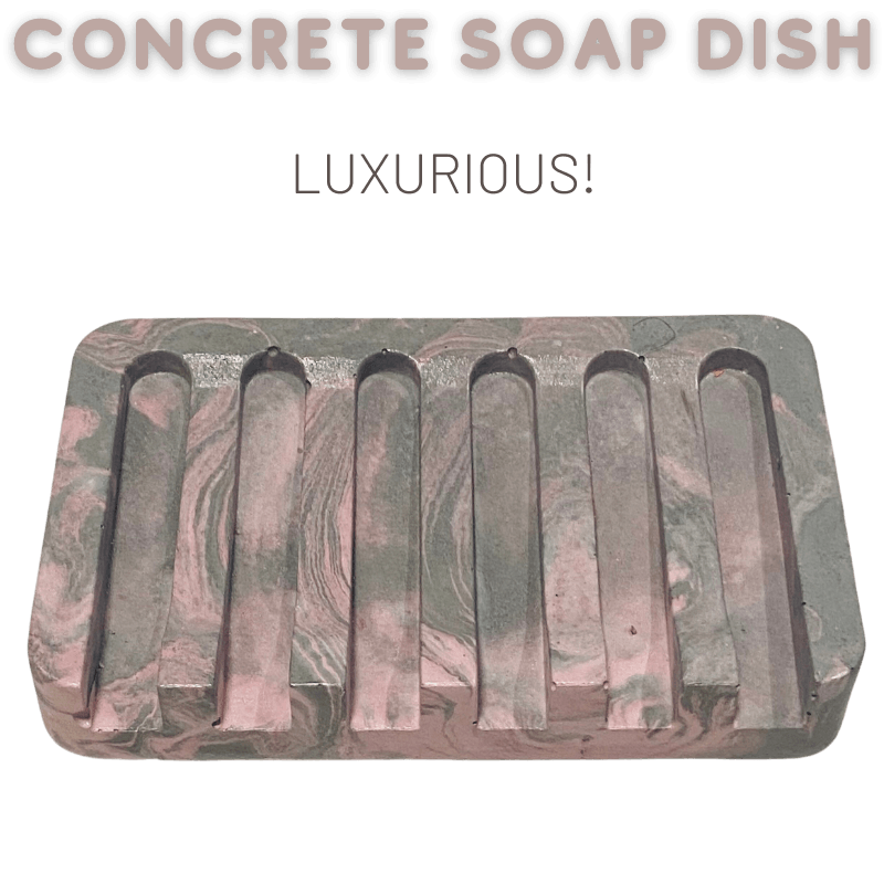 soap dish, concrete soap dish, handmade soap dish, bathroom, bathroom accessories, clouddiscoveries.com