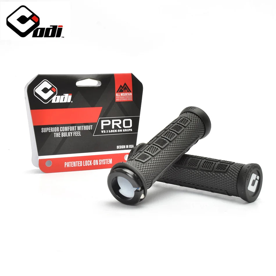 MTB Bike Lock-on Grips: ODI Alloy & Silica Gel Handlebar Cover, Cycling Accessories