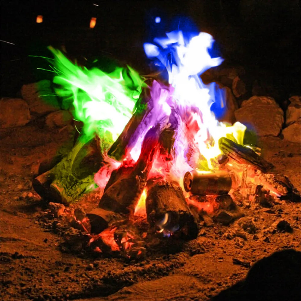 Mysterious Magic Fire Color Sachet for Bonfires