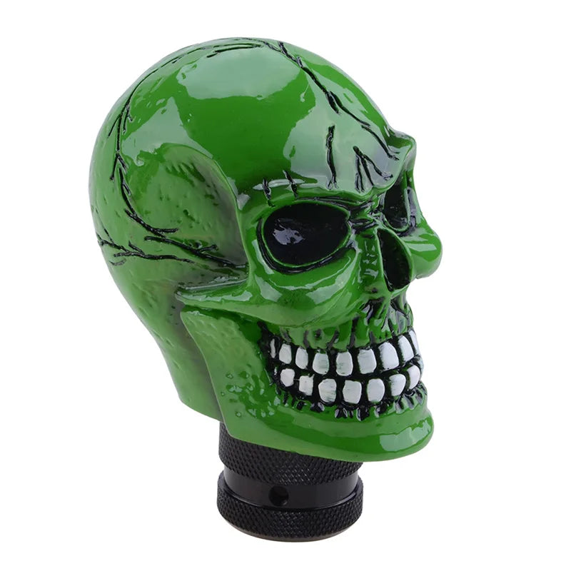 Enhance Your Driving Experience with Our Unique Automatic Gear Shift Knob - Skull Design for a Personalized Touch and Sporty Feel