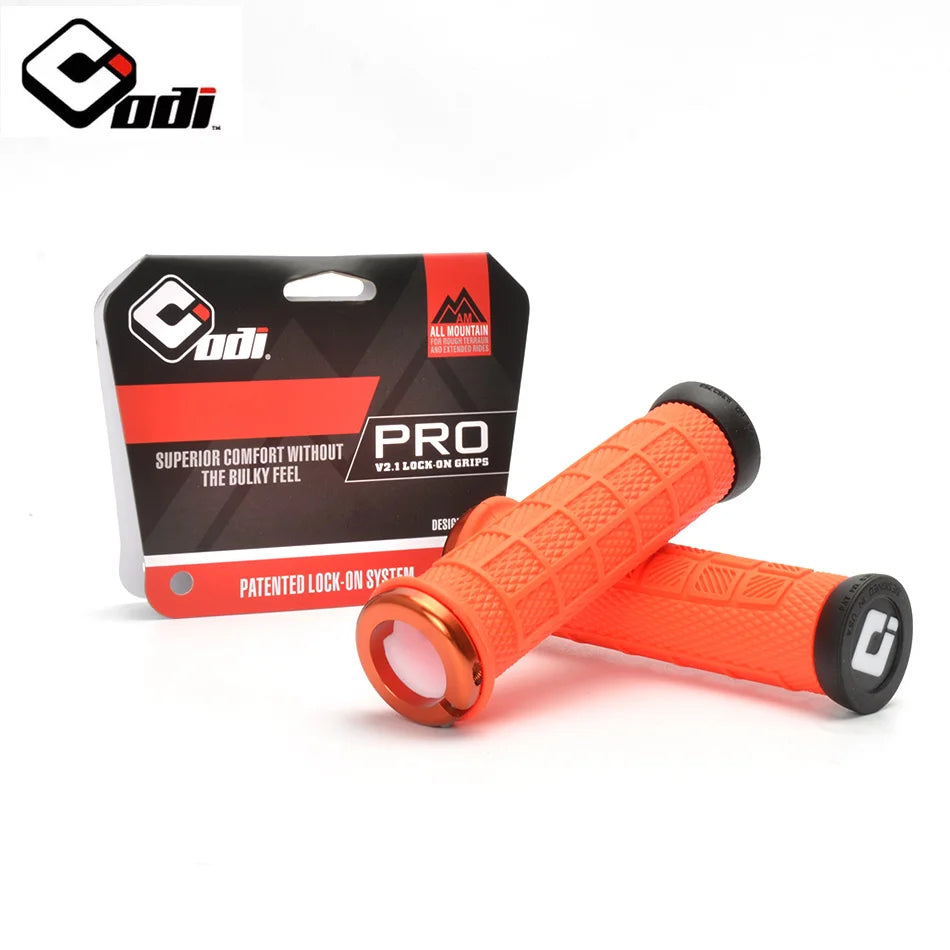 MTB Bike Lock-on Grips: ODI Alloy & Silica Gel Handlebar Cover, Cycling Accessories