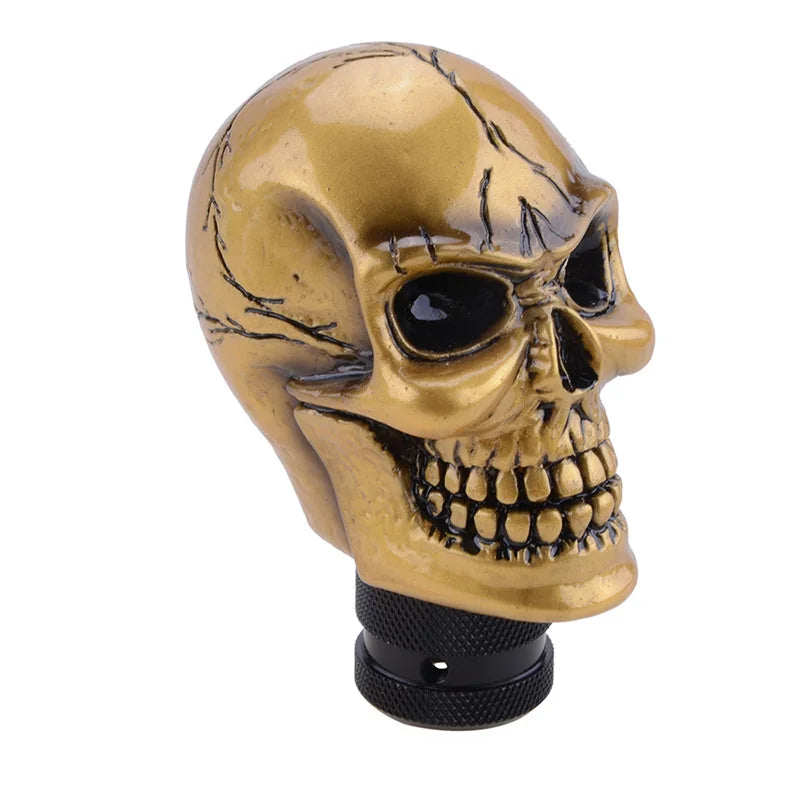 Enhance Your Driving Experience with Our Unique Automatic Gear Shift Knob - Skull Design for a Personalized Touch and Sporty Feel