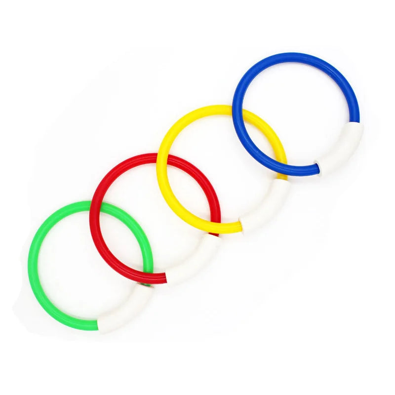 1Pcs Kids Pool Dive Rings - Summer Swimming Toys