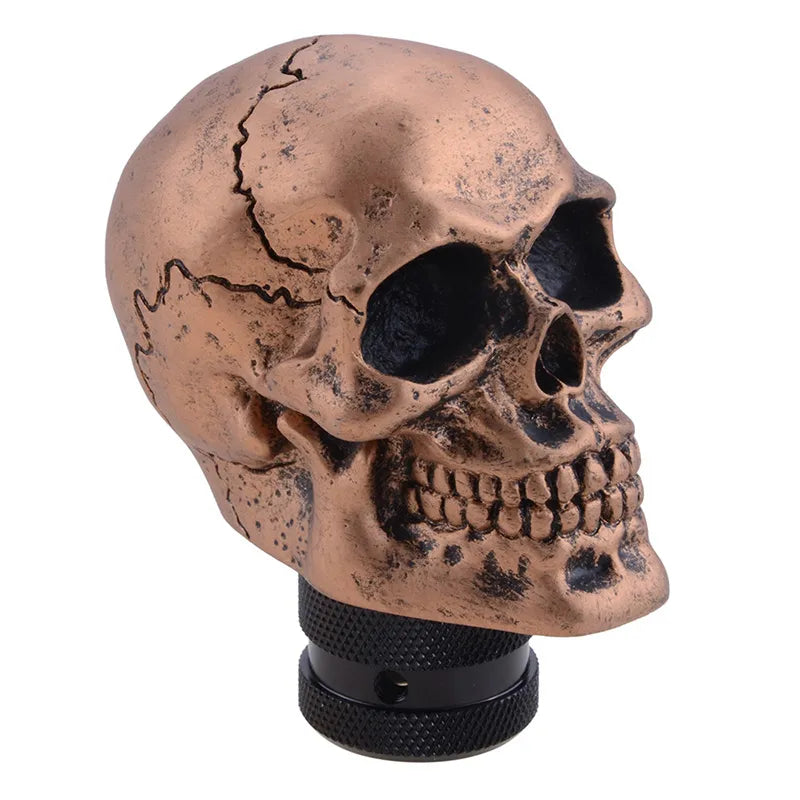 Enhance Your Driving Experience with Our Unique Automatic Gear Shift Knob - Skull Design for a Personalized Touch and Sporty Feel