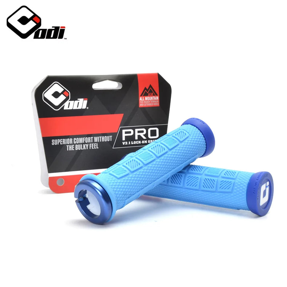 MTB Bike Lock-on Grips: ODI Alloy & Silica Gel Handlebar Cover, Cycling Accessories