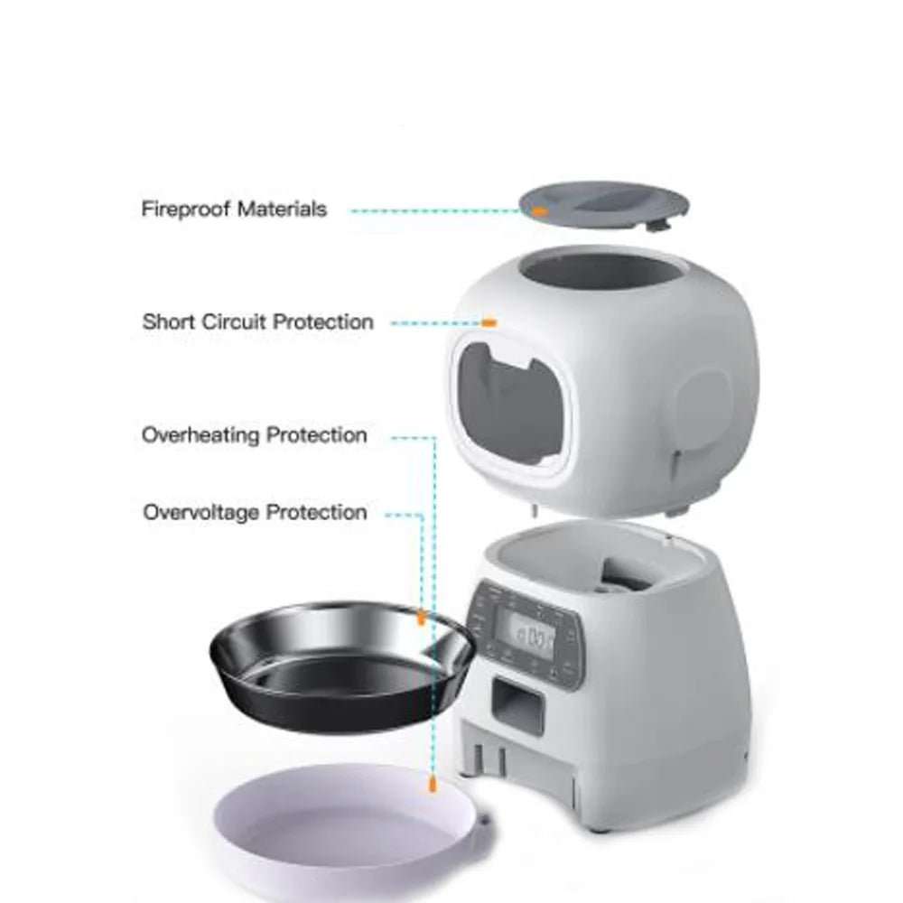 Automatic Pet Feeder - Smart Feeding for Happy Pets