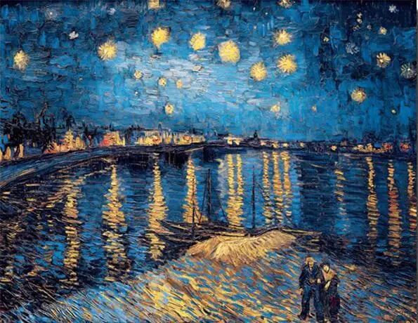 Van Gogh Starry Night Canvas Replicas - Artistic Elegance for Your Space