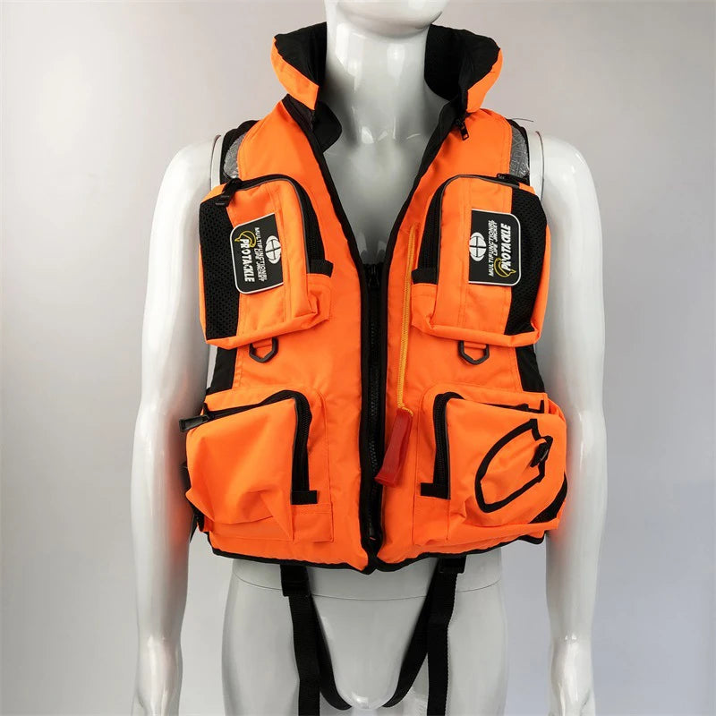 Adjustable Adult Life Jacket for Water Sports