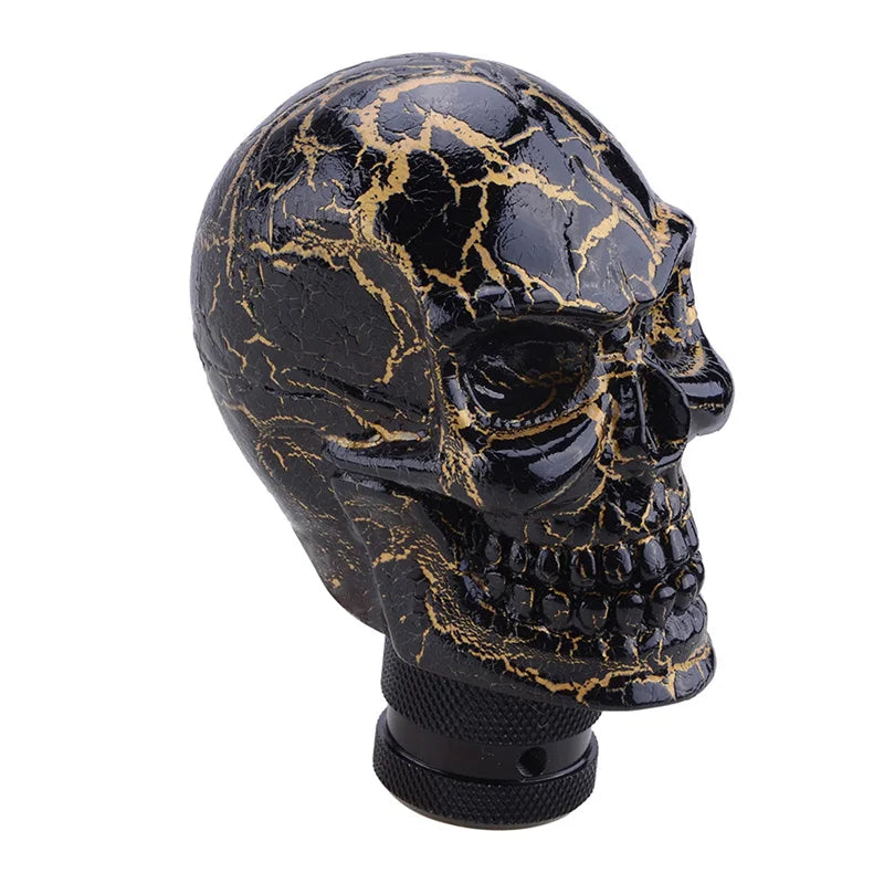 Enhance Your Driving Experience with Our Unique Automatic Gear Shift Knob - Skull Design for a Personalized Touch and Sporty Feel