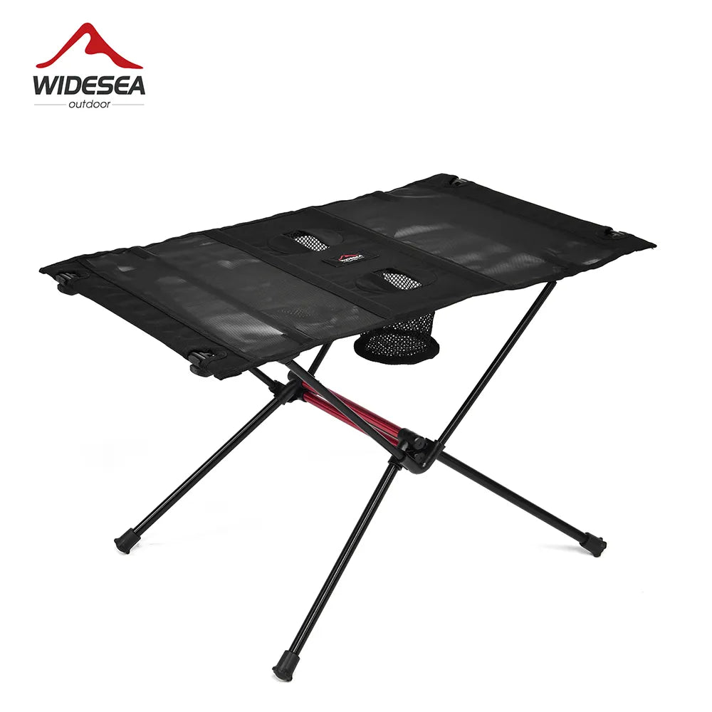 Cloud Discoveries Outdoor Adventure Folding Table - Portable and Convenient Camping Table for Travel and Outdoor Activities.