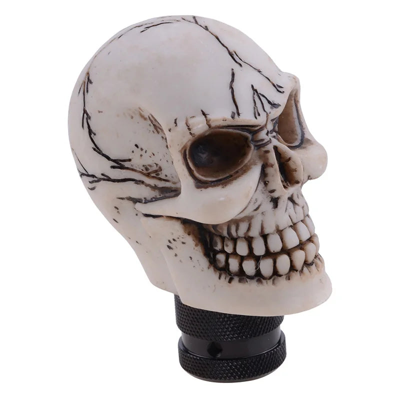 Enhance Your Driving Experience with Our Unique Automatic Gear Shift Knob - Skull Design for a Personalized Touch and Sporty Feel