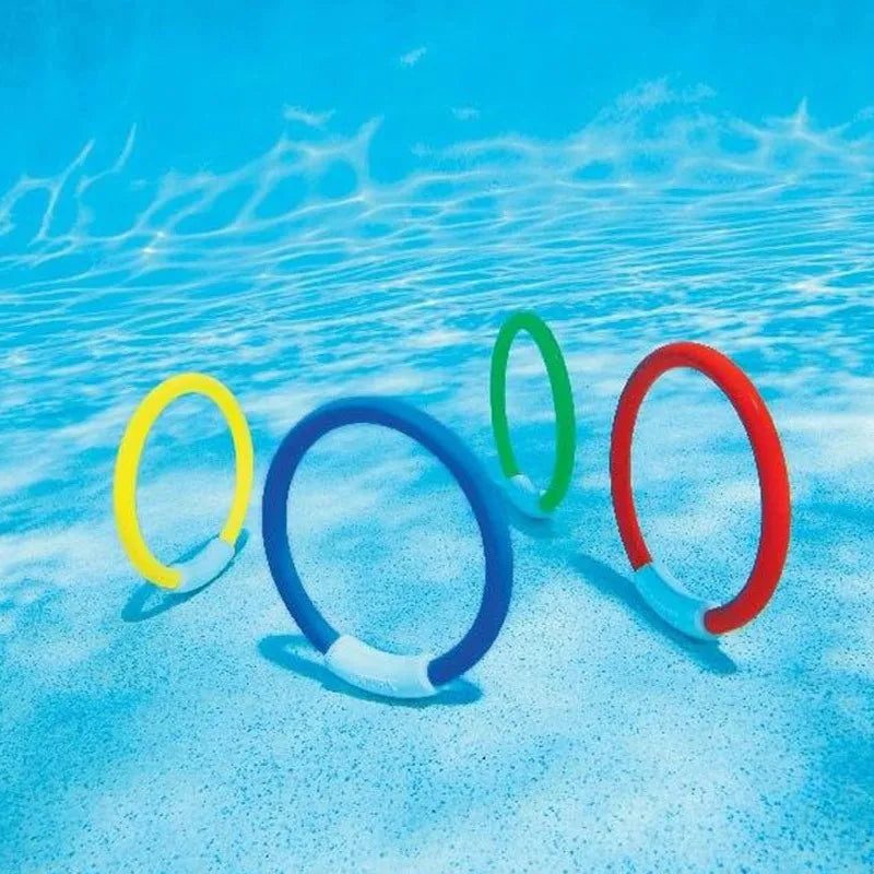 1Pcs Kids Pool Dive Rings - Summer Swimming Toys