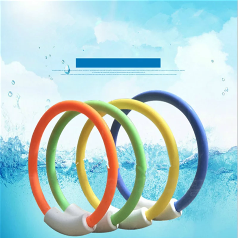 1Pcs Kids Pool Dive Rings - Summer Swimming Toys