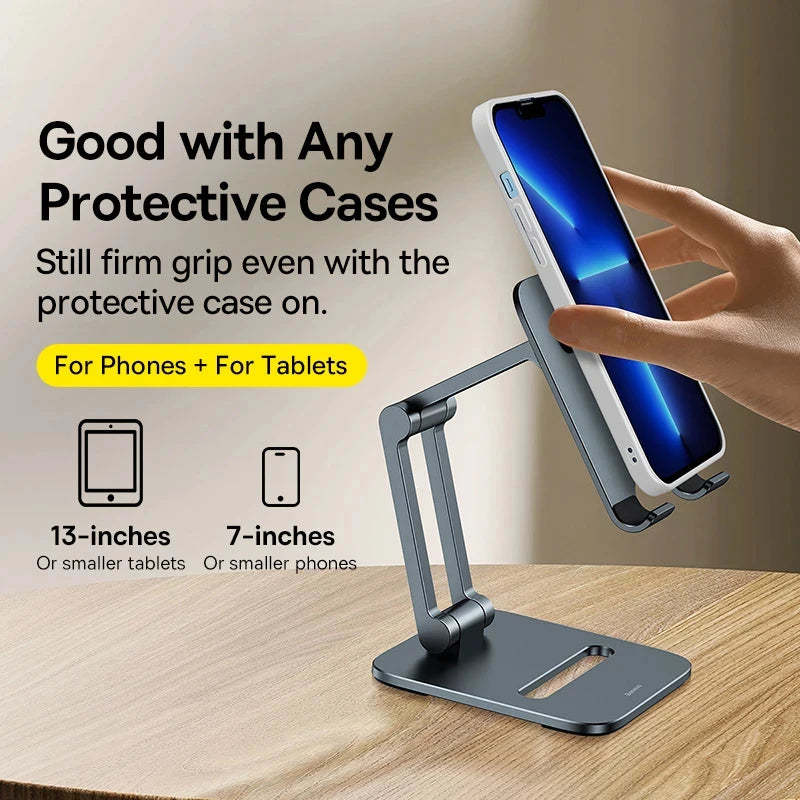 Cloud Stand - Foldable Metal Holder for iPhone, iPad, Tablet - Cloud Discoveries
