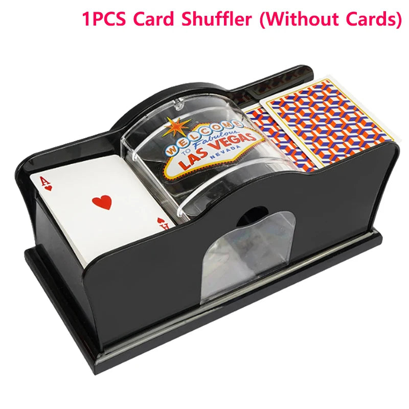 Hand Cranked Poker Card Shuffler Board Game