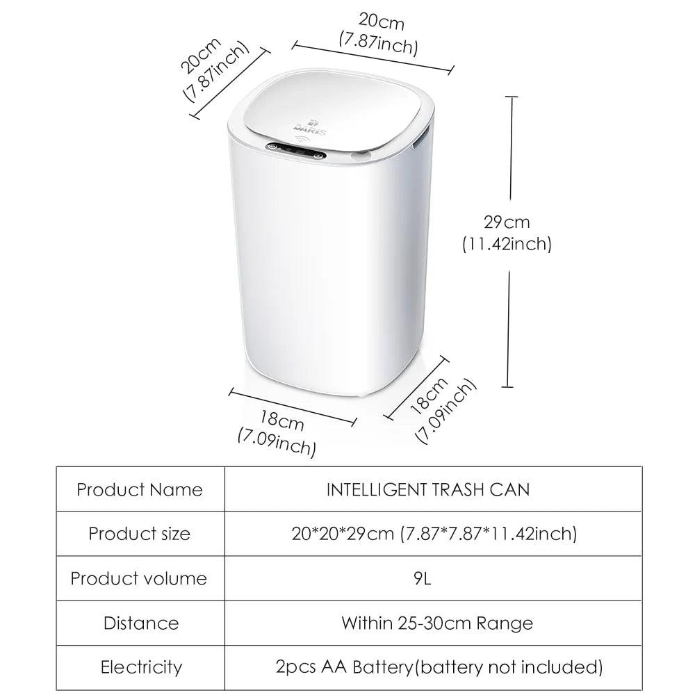 Smart Sensor Bin - Automatic Waste Management for Your Home