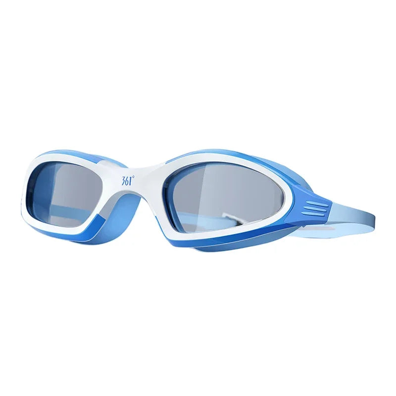 Pro Swim Goggles & Anti-Fog Cap Set for Men & Women