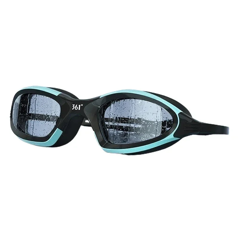 Pro Swim Goggles & Anti-Fog Cap Set for Men & Women