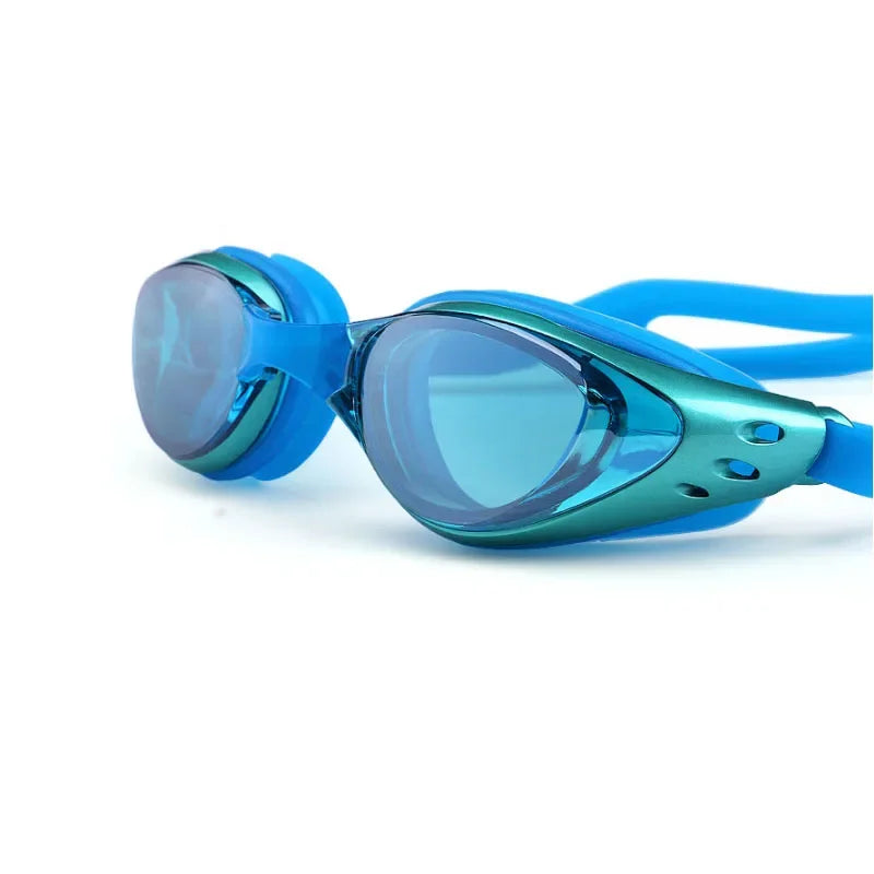 Prescription Myopia Swim Goggles - Waterproof Anti-Fog