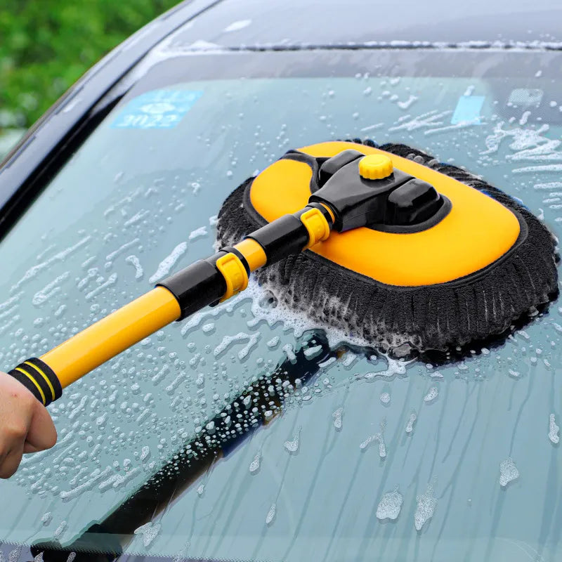 Cloud Discoveries GleamGlide Pro - Telescoping Car Cleaning Brush