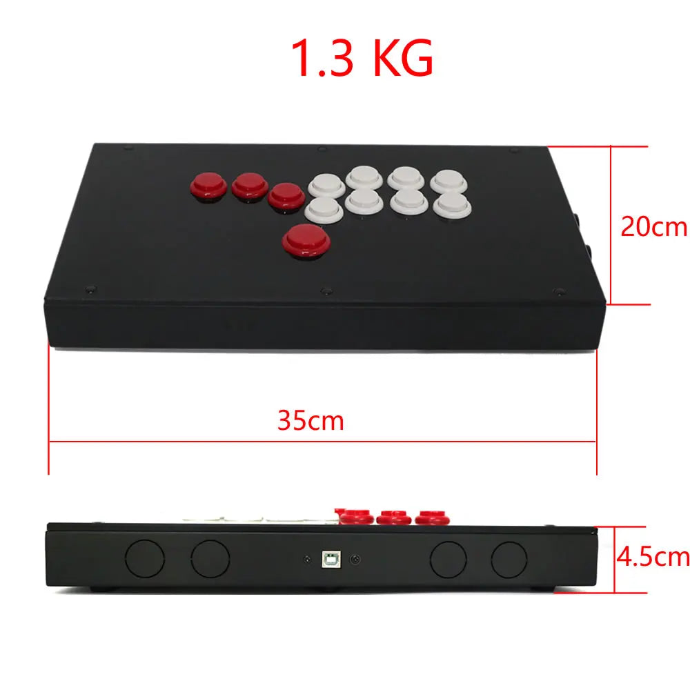 All Buttons FightBox Arcade Game Hitbox Style Joystick | PS5/PS4/PS3/PC Controller