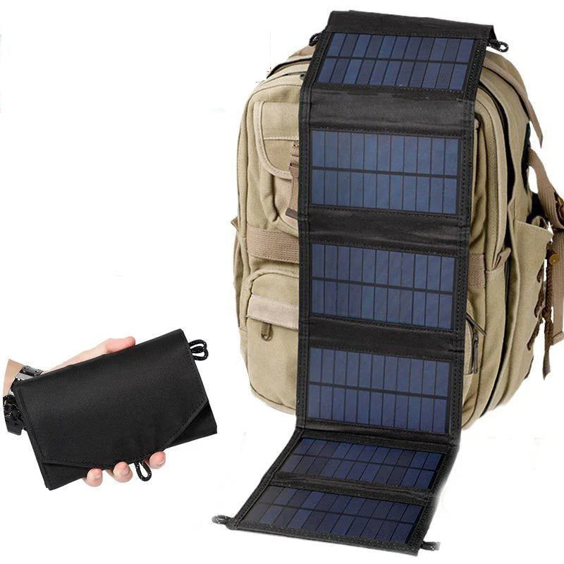 Portable 500W Solar Panel Charger for Phone & Power Bank