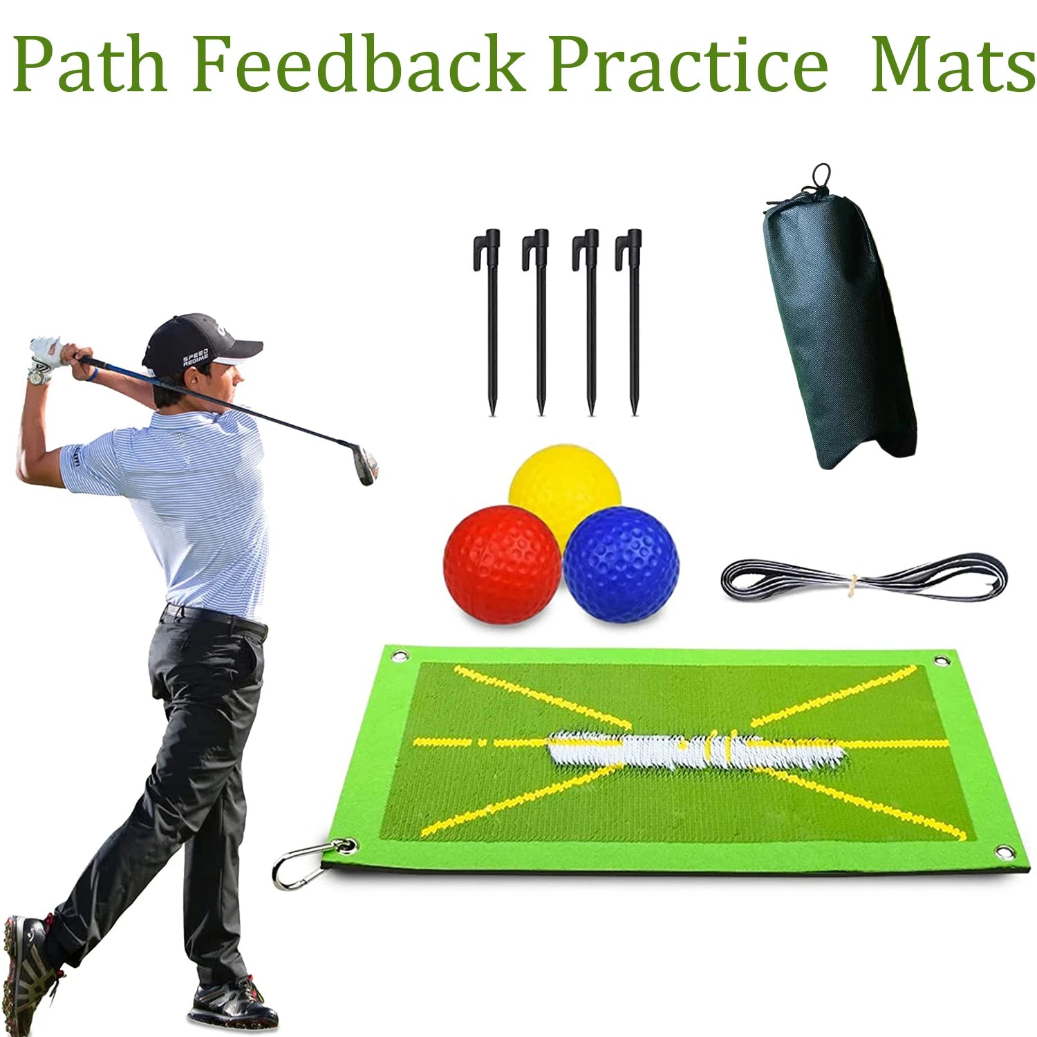 Golf Swing Detection Training Mat