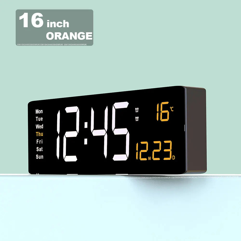 N6 Digital Wall Clock: Sleek and Functional Timepiece