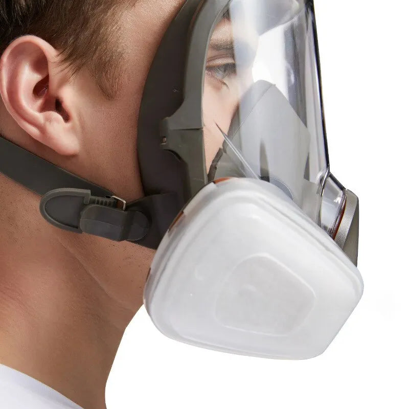 Cloud Discoveries Full Face Gas Mask - Anti-Fog Respirator - Formaldehyde Protection