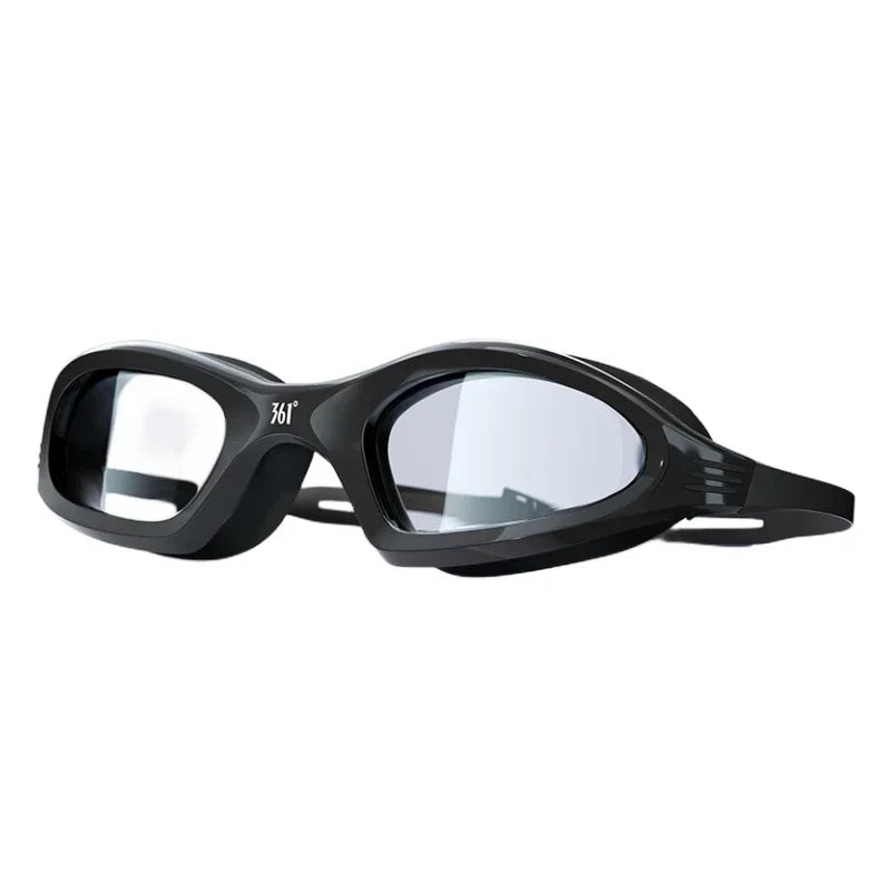 Pro Swim Goggles & Anti-Fog Cap Set for Men & Women