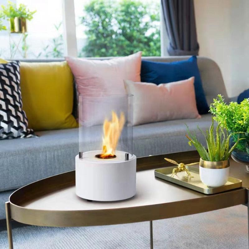 Bioethanol Fireplace, Tabletop Fire Bowl, Ethanol Fire Pit, Bio Fireplace for Indoor and Outdoor, Home Garden Balcony fire bowl, party fire pit, clouddiscoveries.com