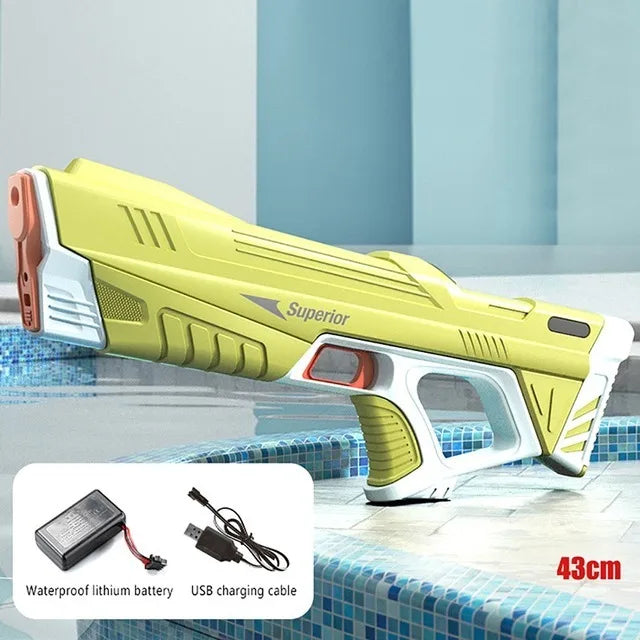 High-Pressure Charging Electric Water Gun Toy for Kids - Cloud Discoveries