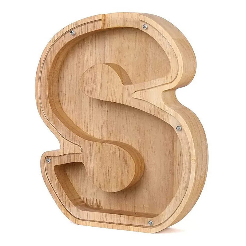 Wooden Coin Money Saving Box - Home Decor & Gift