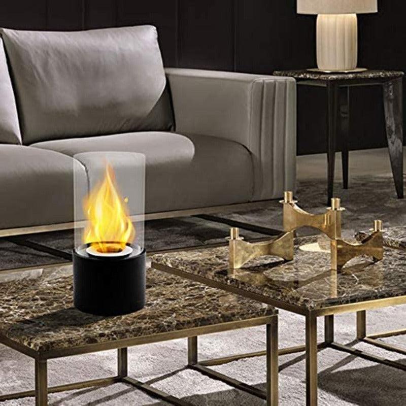 Bioethanol Fireplace, Tabletop Fire Bowl, Ethanol Fire Pit, Bio Fireplace for Indoor and Outdoor, Home Garden Balcony fire bowl, party fire pit, clouddiscoveries.com