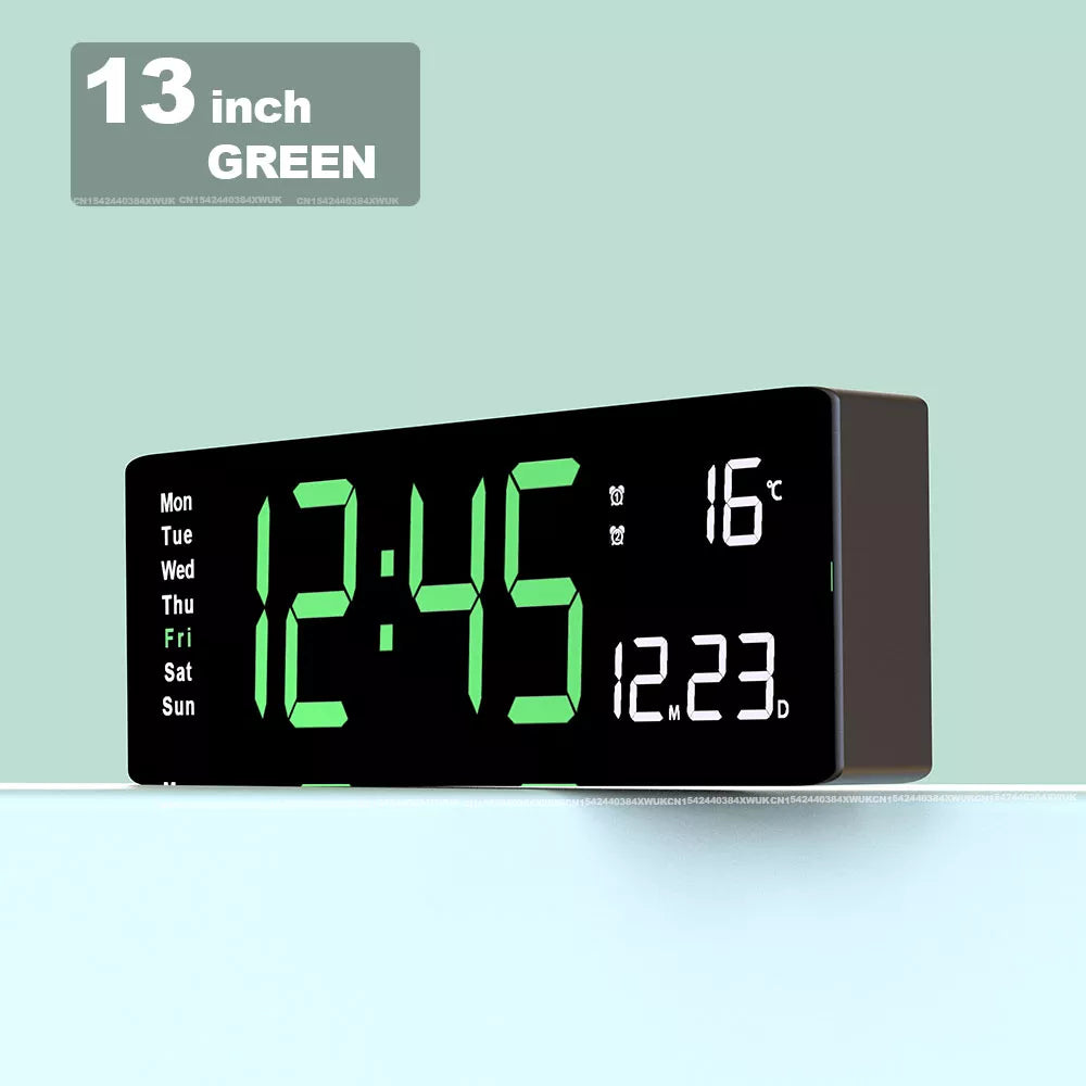 N6 Digital Wall Clock: Sleek and Functional Timepiece