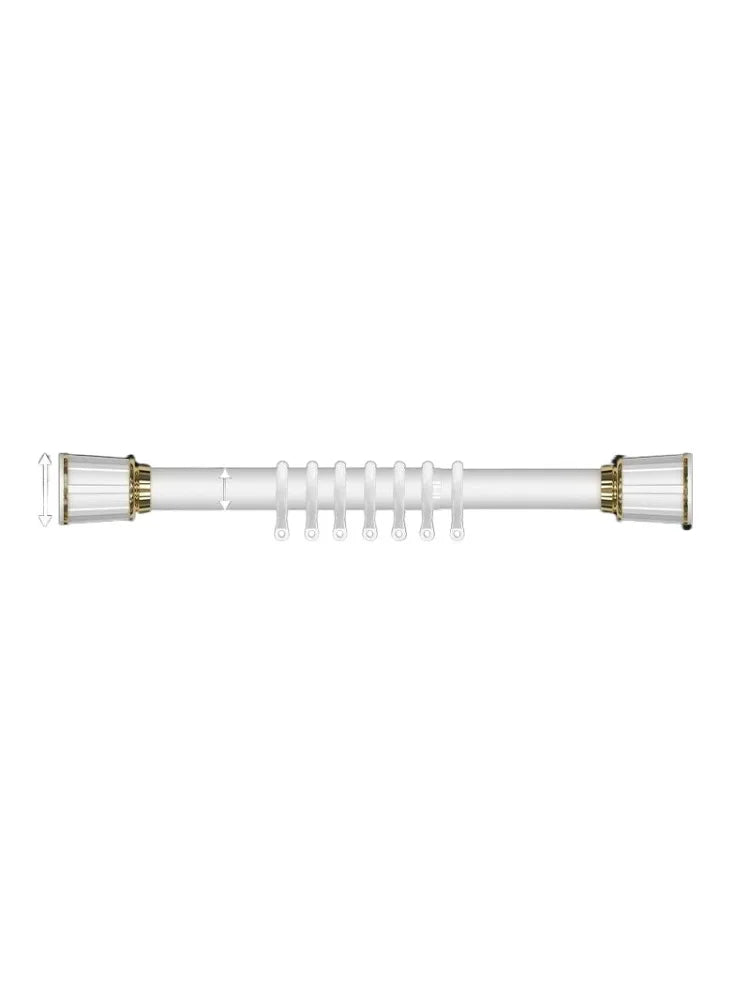 Adjustable Metal Pole - Versatile Curtain Rod and Drying Rack
