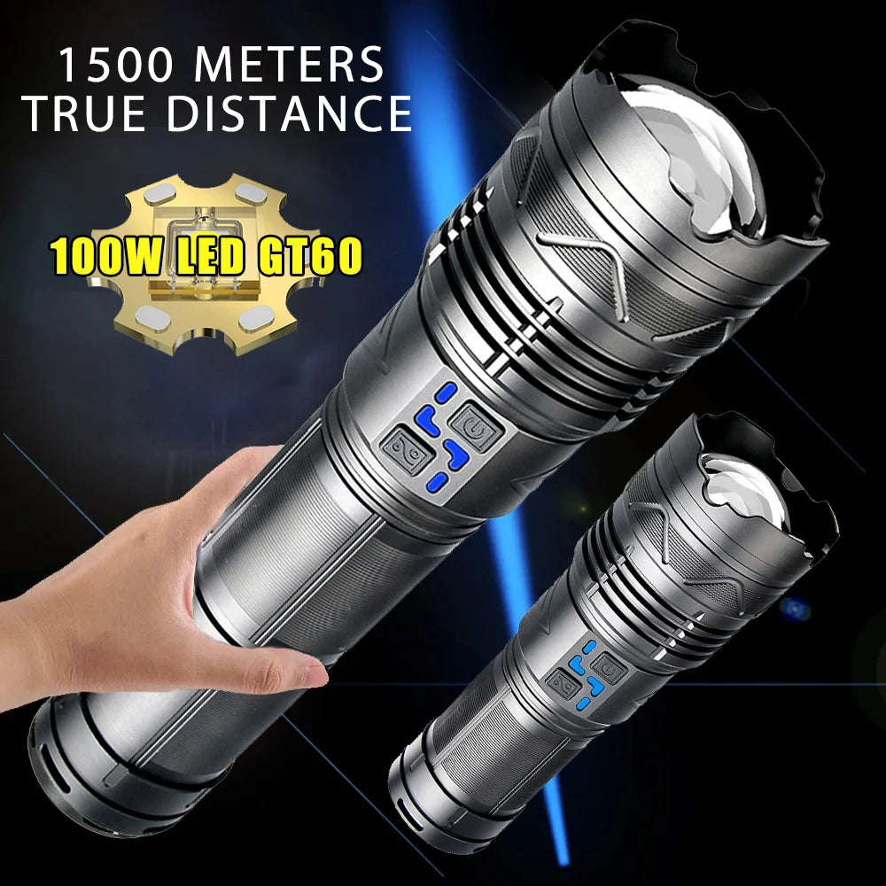 Cloud Discoveries Lumina Ray - High Power LED Flashlight for Outdoor Adventures